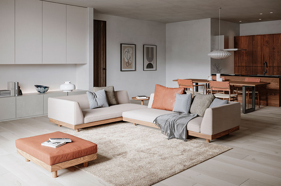LAZY DANISH SOFA