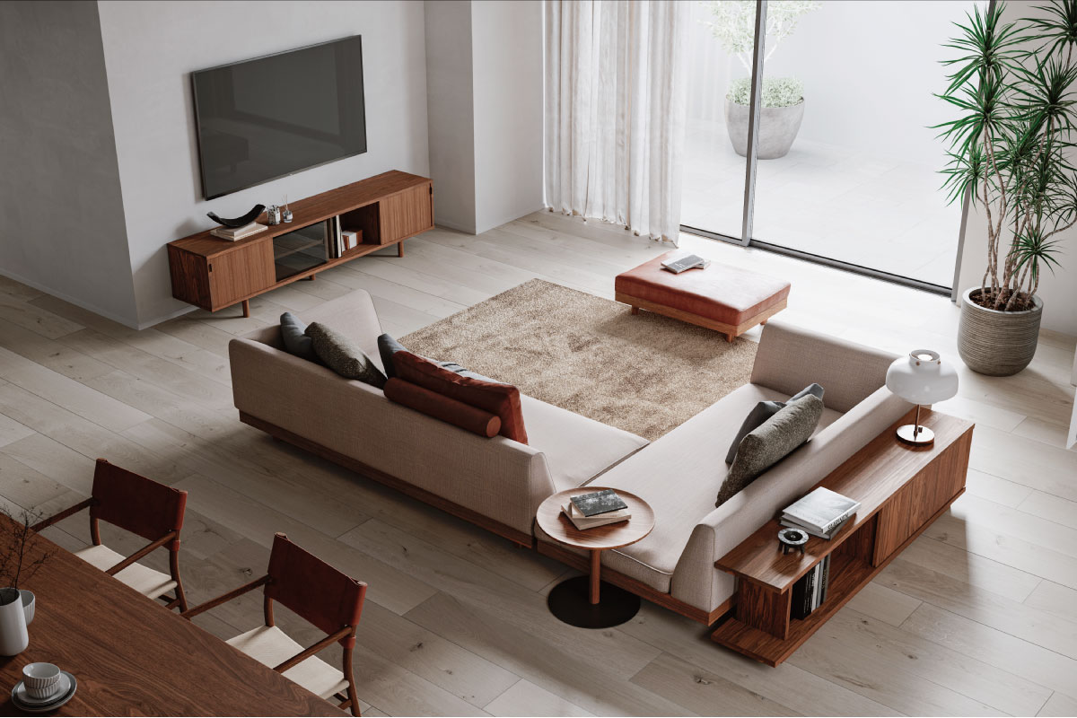 LAZY DANISH LIVING BOARD W200cm