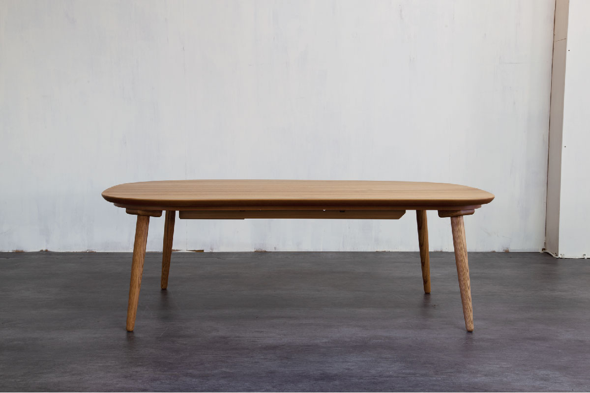 Nichibi Woodworks | Rasmo Kurumi 105×70×39.5(cm)