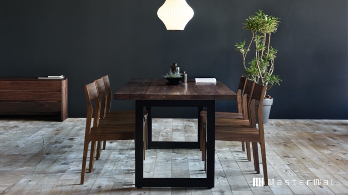 WILDWOOD THICK 31 DINING TABLE W 120cm × D 84.5cm