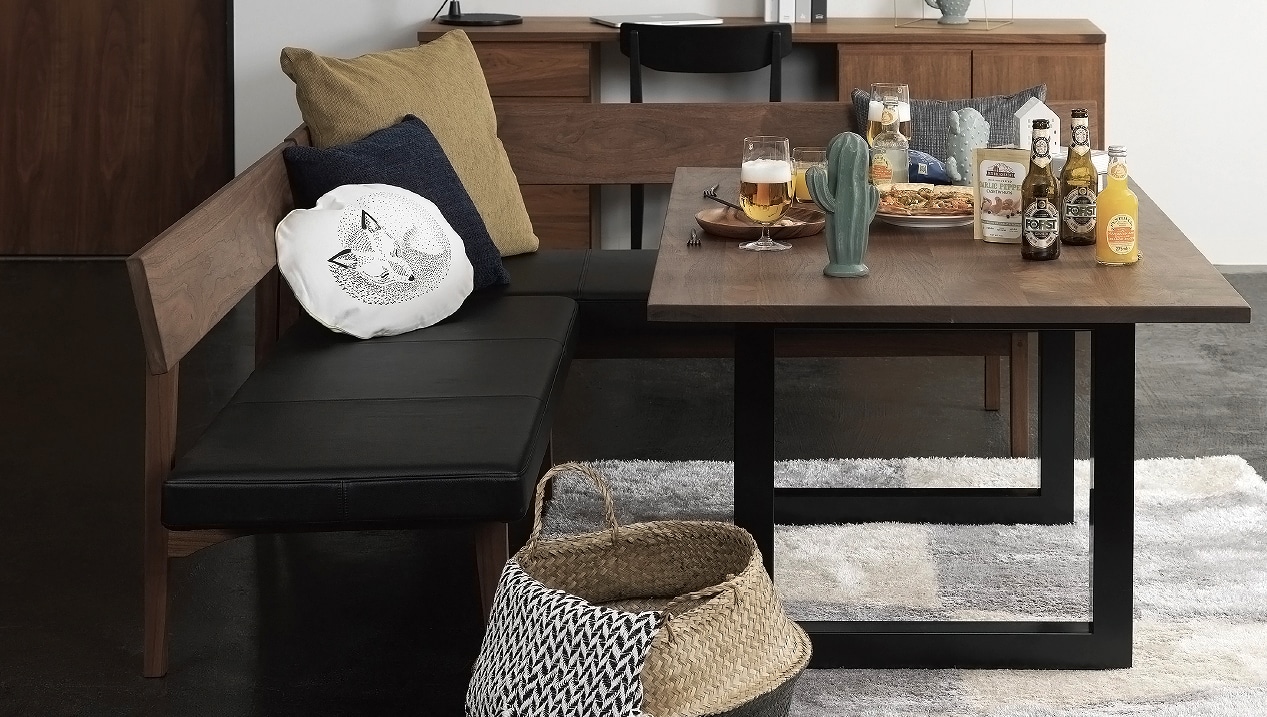 WILDWOOD LOW DINING TABLE W 140cm × D 90cm
