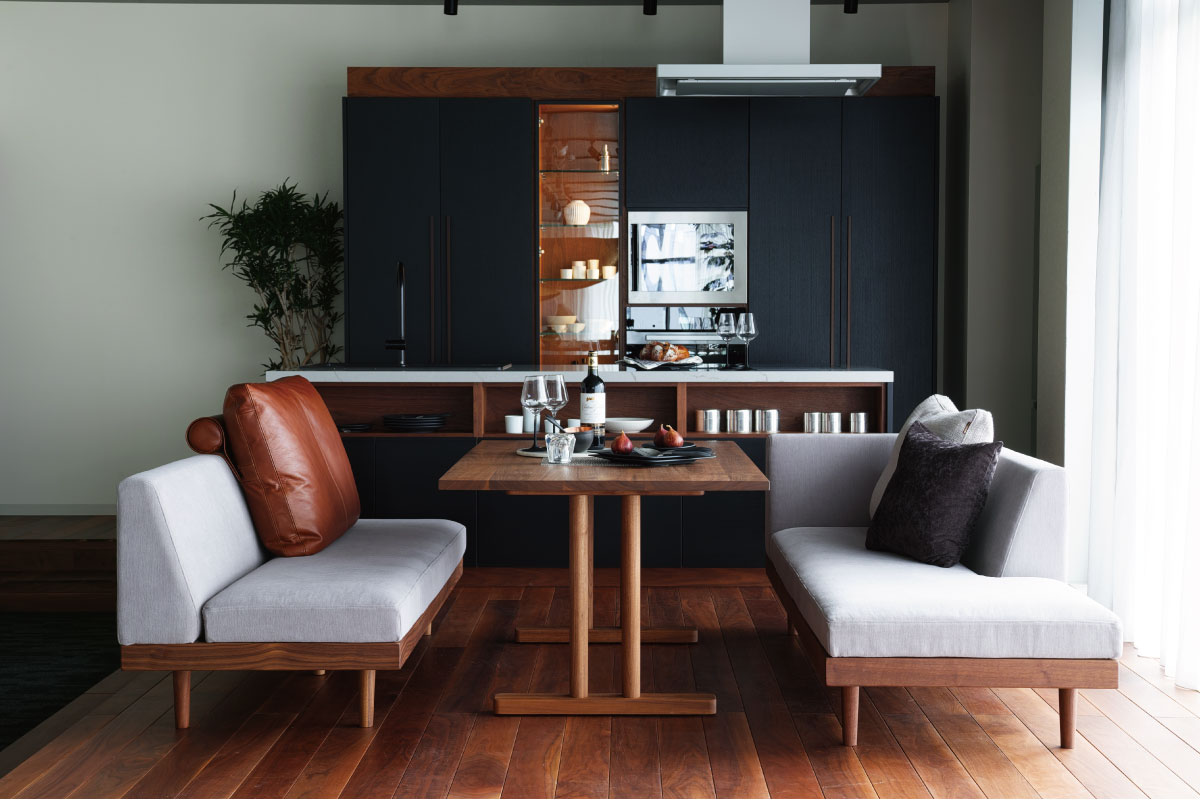 CHILL LOW DINING TABLE W160cm × D90cm