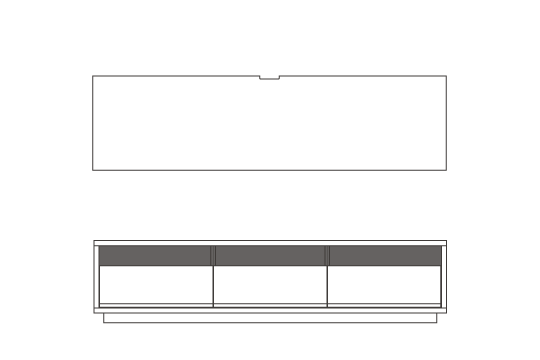 W180cm × D48cm