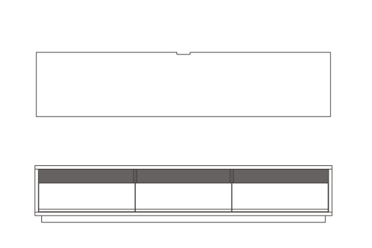 W220cm × D48cm