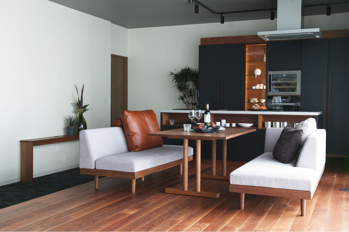 CHILL LOW DINING TABLE W160cm × D90cm