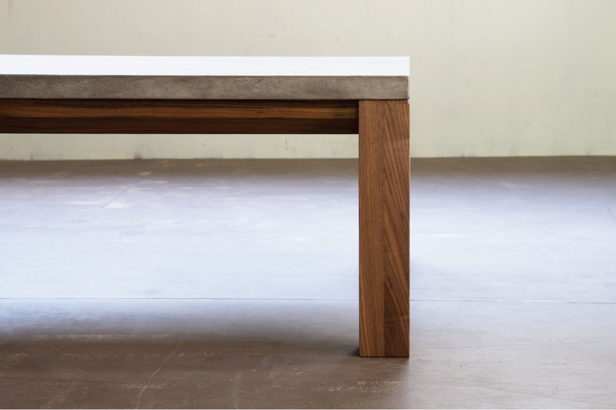 FolivorA | NOMBE kotatsu table(mortar) コナラ 100×70(cm)