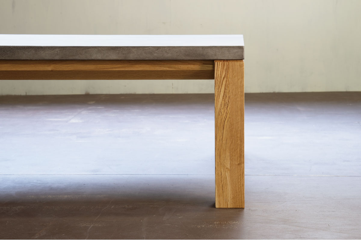 FolivorA | NOMBE kotatsu table(mortar) コナラ 120×80(cm)