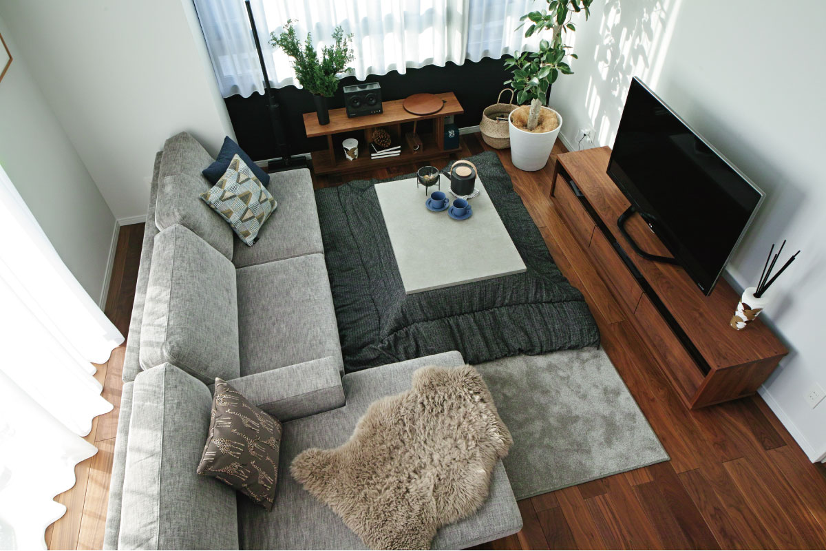 FolivorA | NOMBE kotatsu table(mortar) コナラ 100×70(cm)