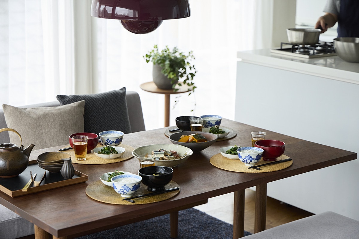 CHILL LOW DINING TABLE W160cm × D90cm