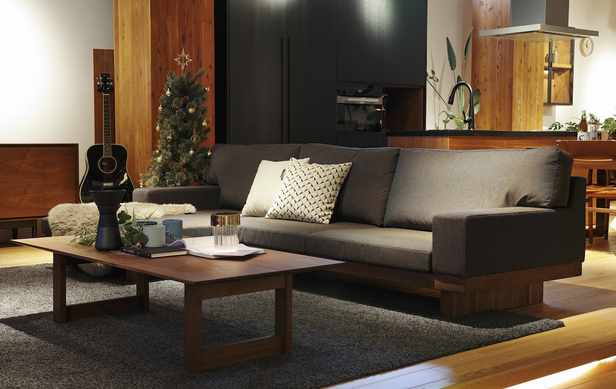 YU UT3 LIVING TABLE W90cm D90cm H40cm