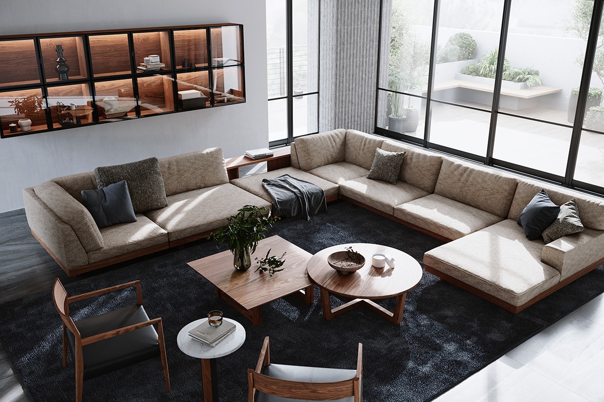 YU UT3 LIVING TABLE W120cm D65cmH40cm