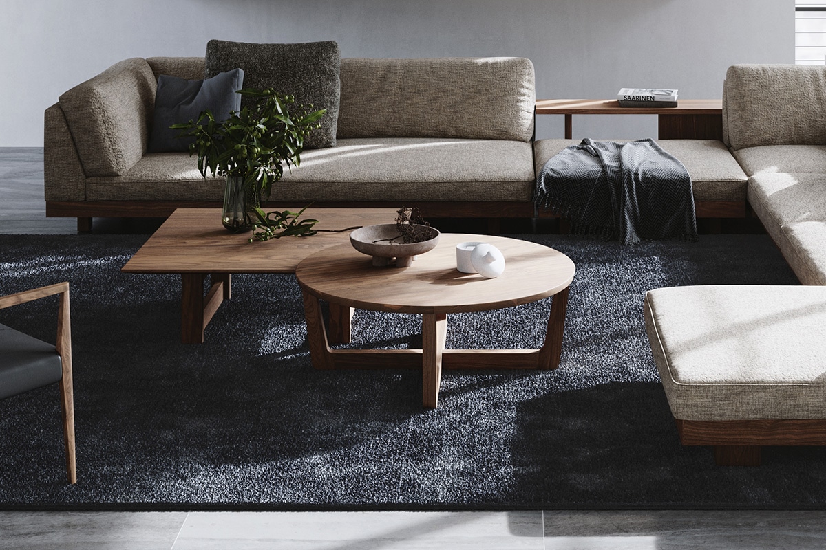 YU UT3 LIVING TABLE W140cm D90cm H30cm