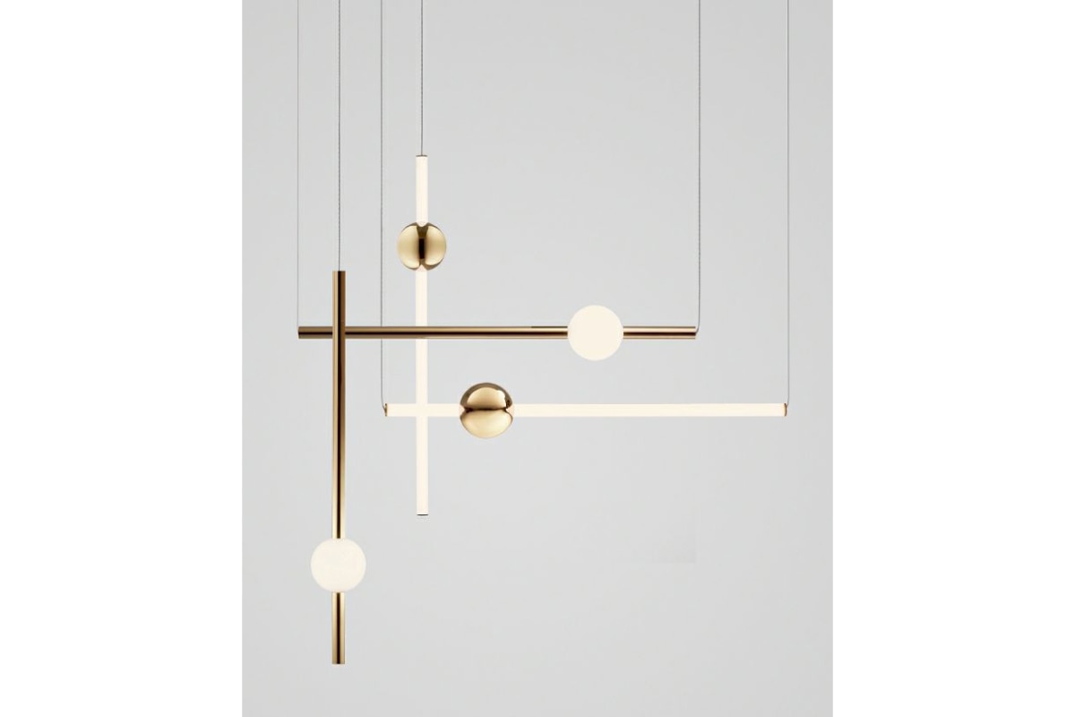LEE BROOM | ORION TUBE PENDANT(P.GOLD)