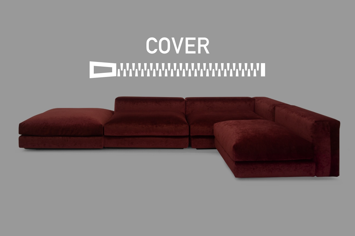 ALLURE SOFA COVER ワンアーム 1 シーター 133