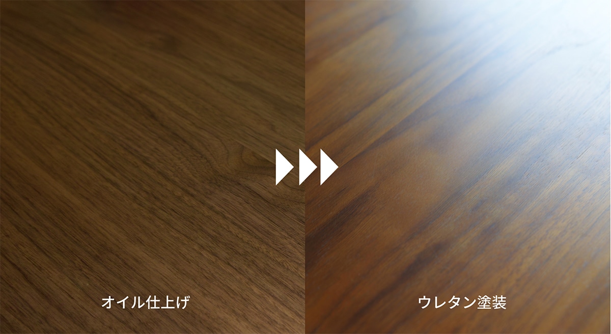 ウレタン塗装テーブル メンテナンス（オイル仕上げをウレタン塗装に再塗装）W140.1cm以上W200cm以下 W140.1cm以上W200cm以下