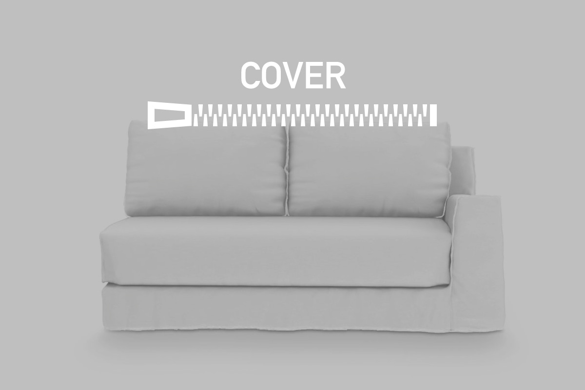 GERVASONI | LOLL 21 COVER LOLL 21（W172xD105xH78cm）