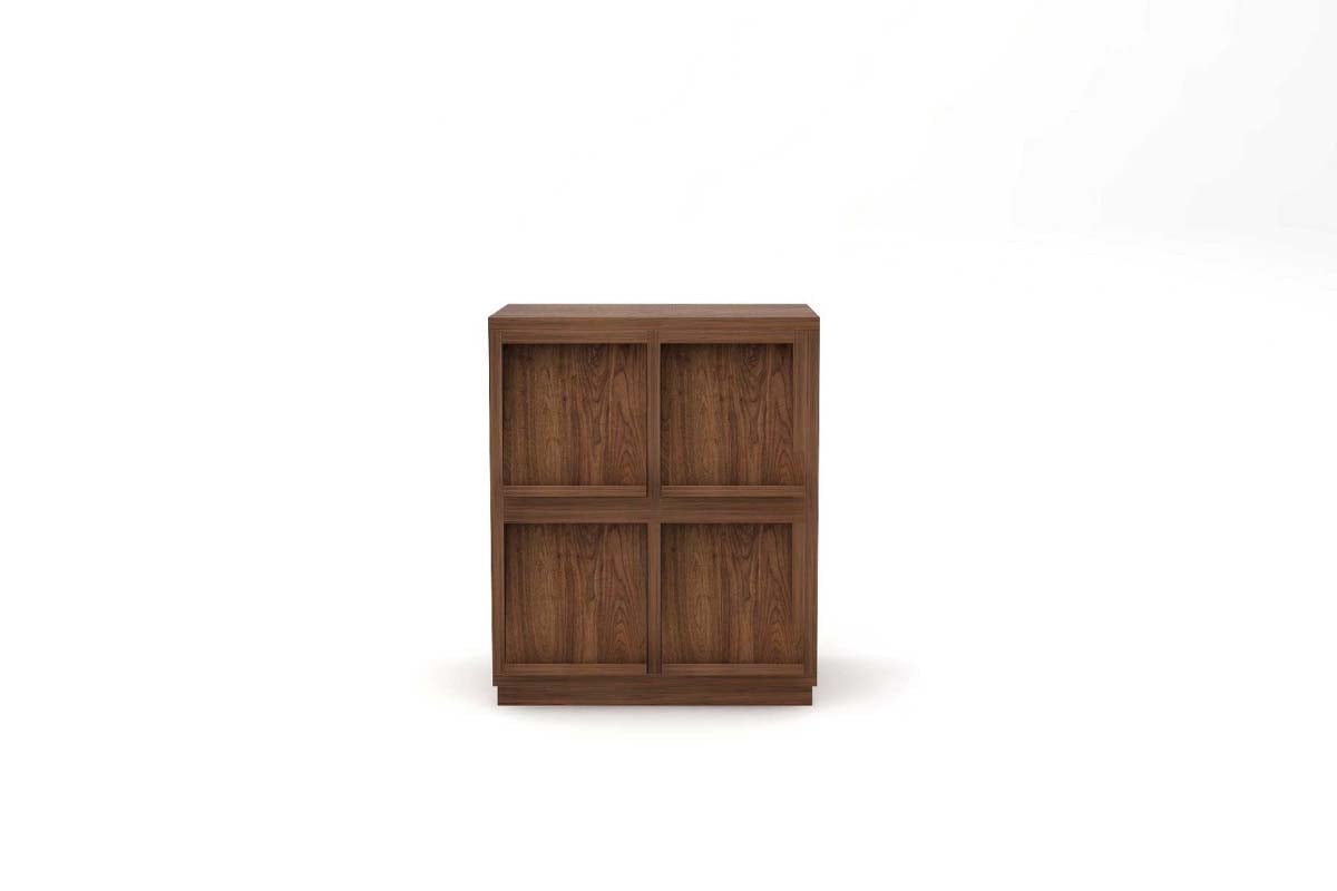 KOROVA RECORD RACK 2列2段 : W76.6 × D47 × H92 cm