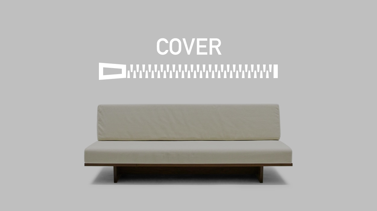 MORELESS SOFA FABRIC COVER 2001 - 2016.3 3シーター180