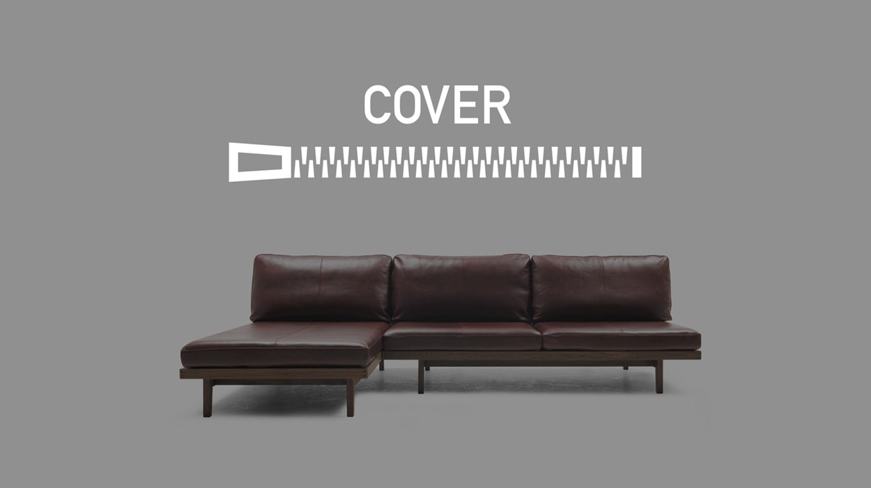 PORO SOFA COVER 3シーター180