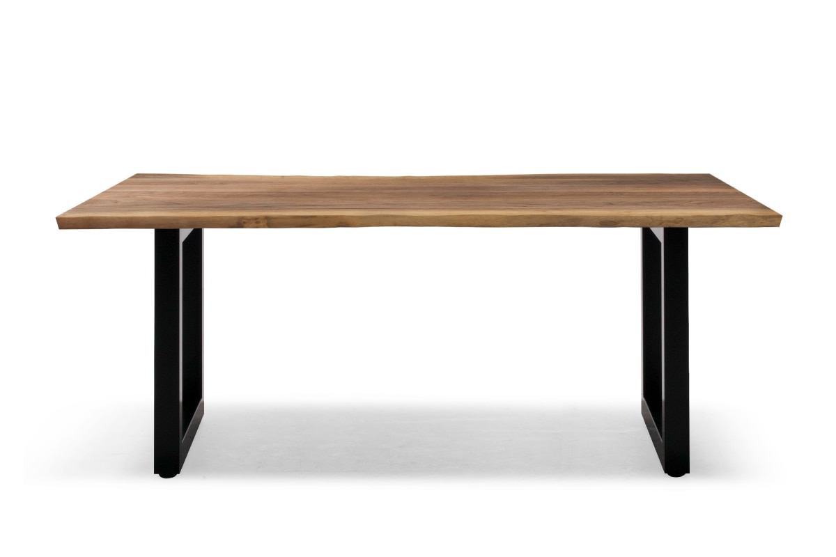 WILDWOOD LIVE EDGE LOW DINING TABLE W 200cm × D 90～70cm